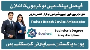 Faysal Bank Jobs