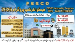 FESCO Internship Program 2026
