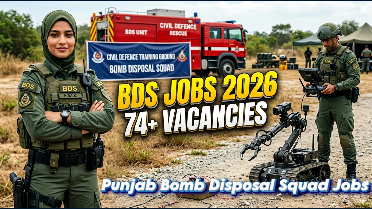 Punjab Bomb Disposal Squad Jobs