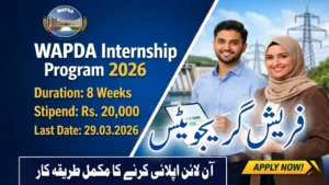 WAPDA Paid Internship Program