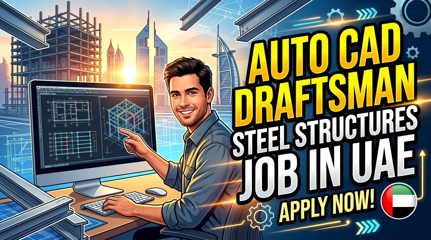 AutoCAD Draftsman Steel Structures Job