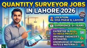 Quantity Surveyor Jobs in Lahore