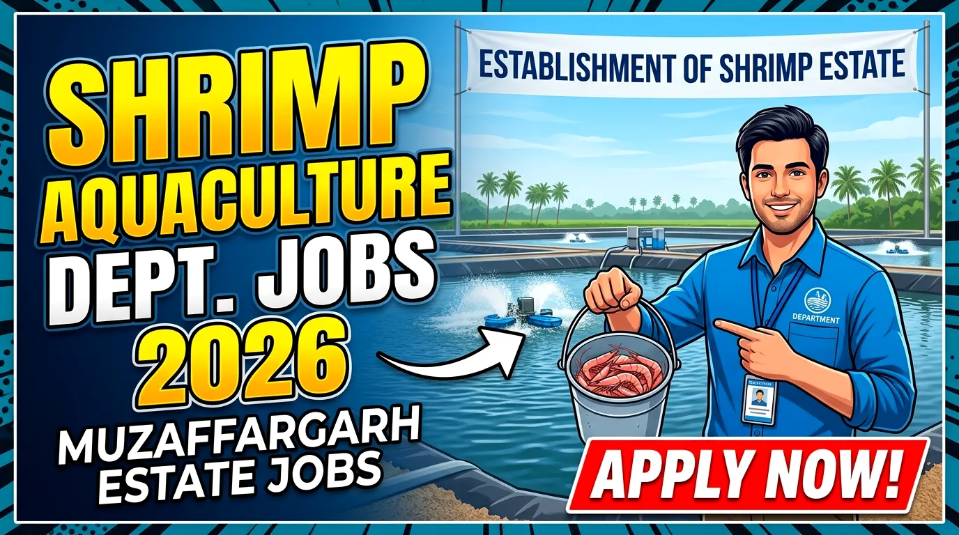 Shrimp Aquaculture Department Jobs