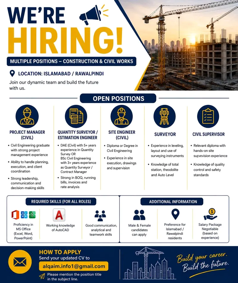 Quantity Surveyor Jobs