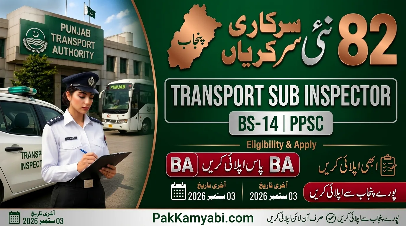 Punjab Provincial Transport Authority Jobs