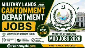 Military Lands and Cantonment Department Jobs