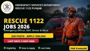Rescue 1122 Jobs 2026